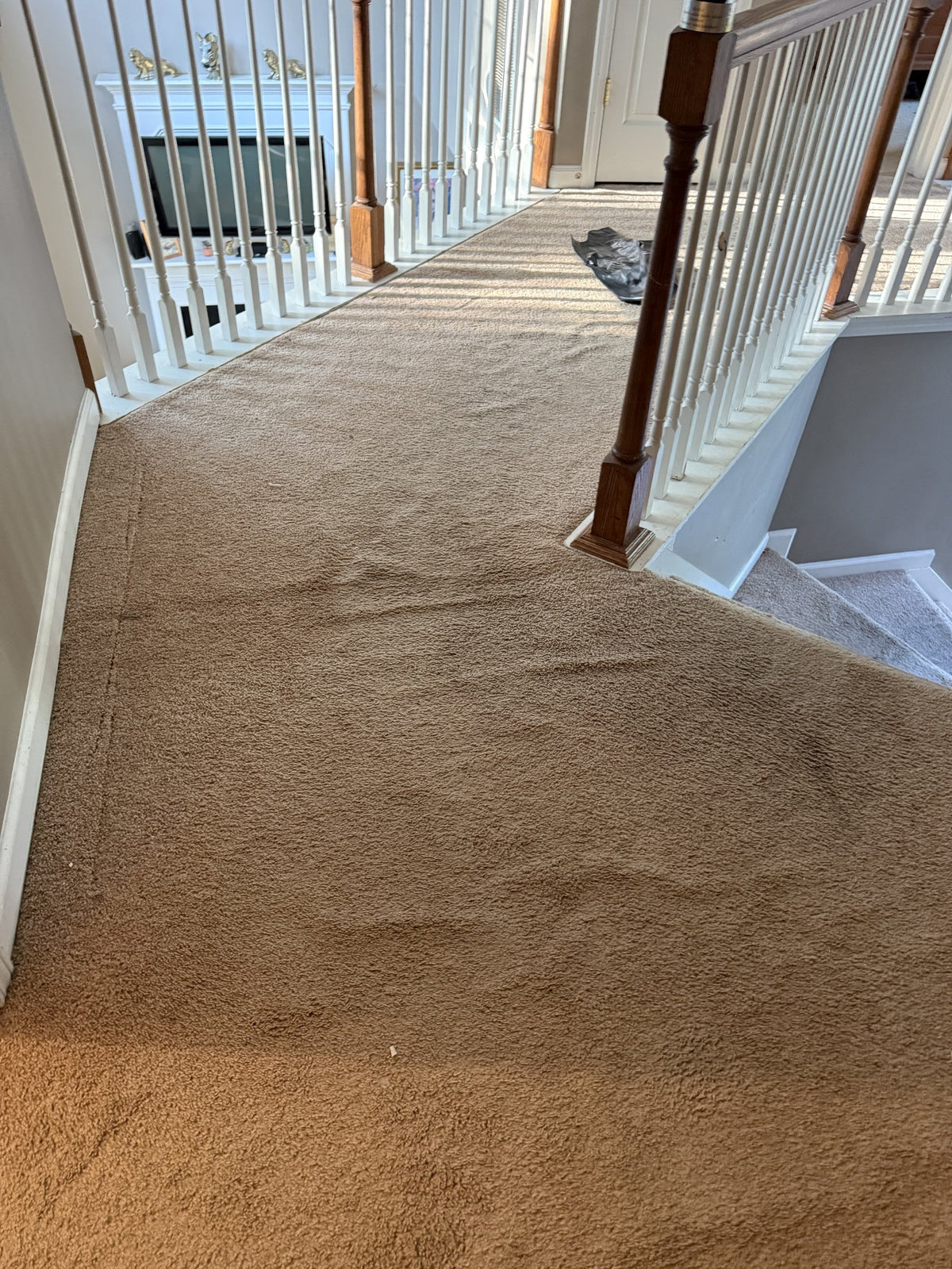 Floors and stairs project in Stone Mountain, before photo 2