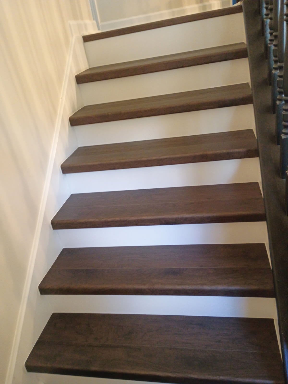 Wood-look LVP floors and stairs, Suwanee