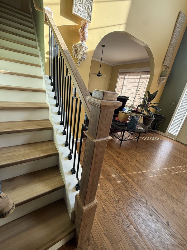 Wood-look LVP floors and stairs, Suwanee