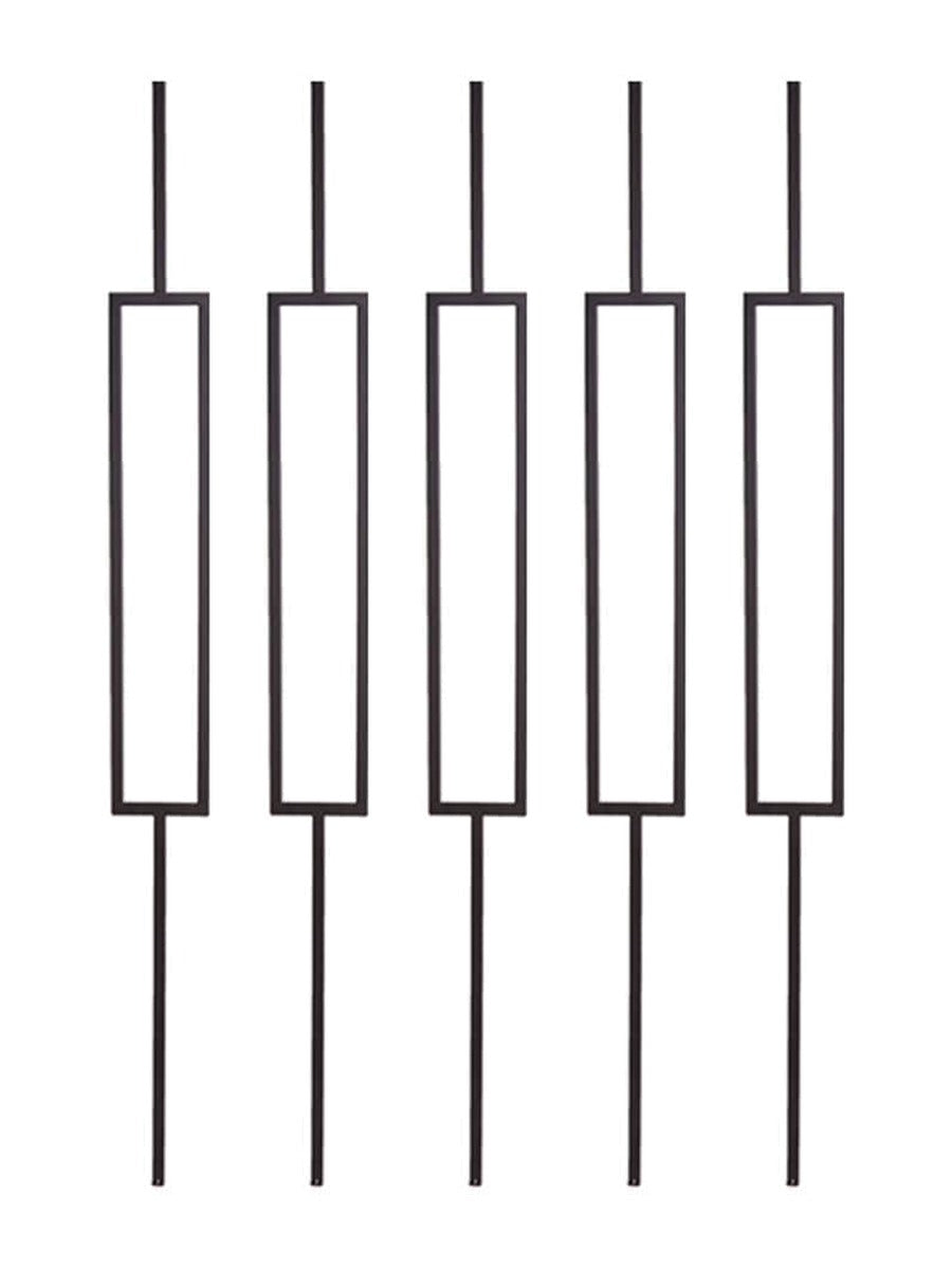Single Rectangle Iron Baluster by iProStep
