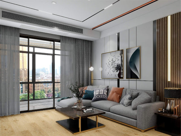 DDC Apex Lux flooring in a furnished room