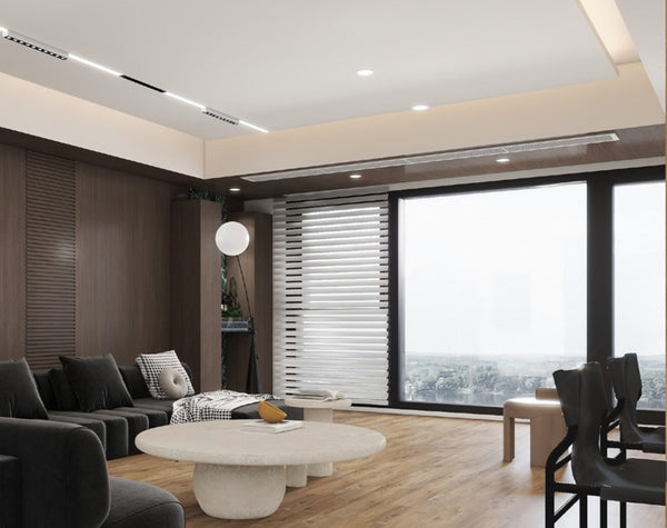 DYAR Builder flooring in a furnished room