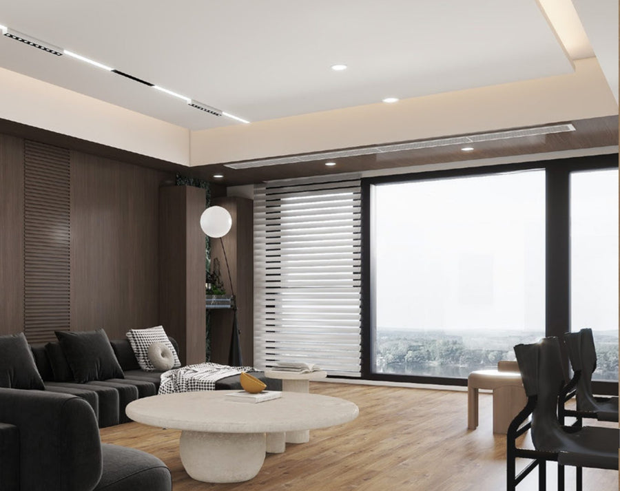 DYAR Builder flooring in a furnished room