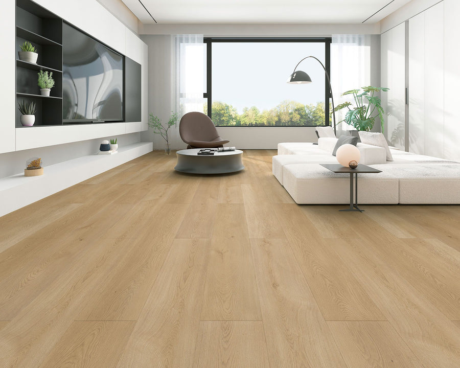 Homelike Premium SHIELD4MAX flooring in a furnished room