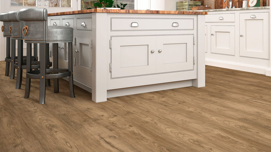 Homelike Select USA flooring in a furnished room