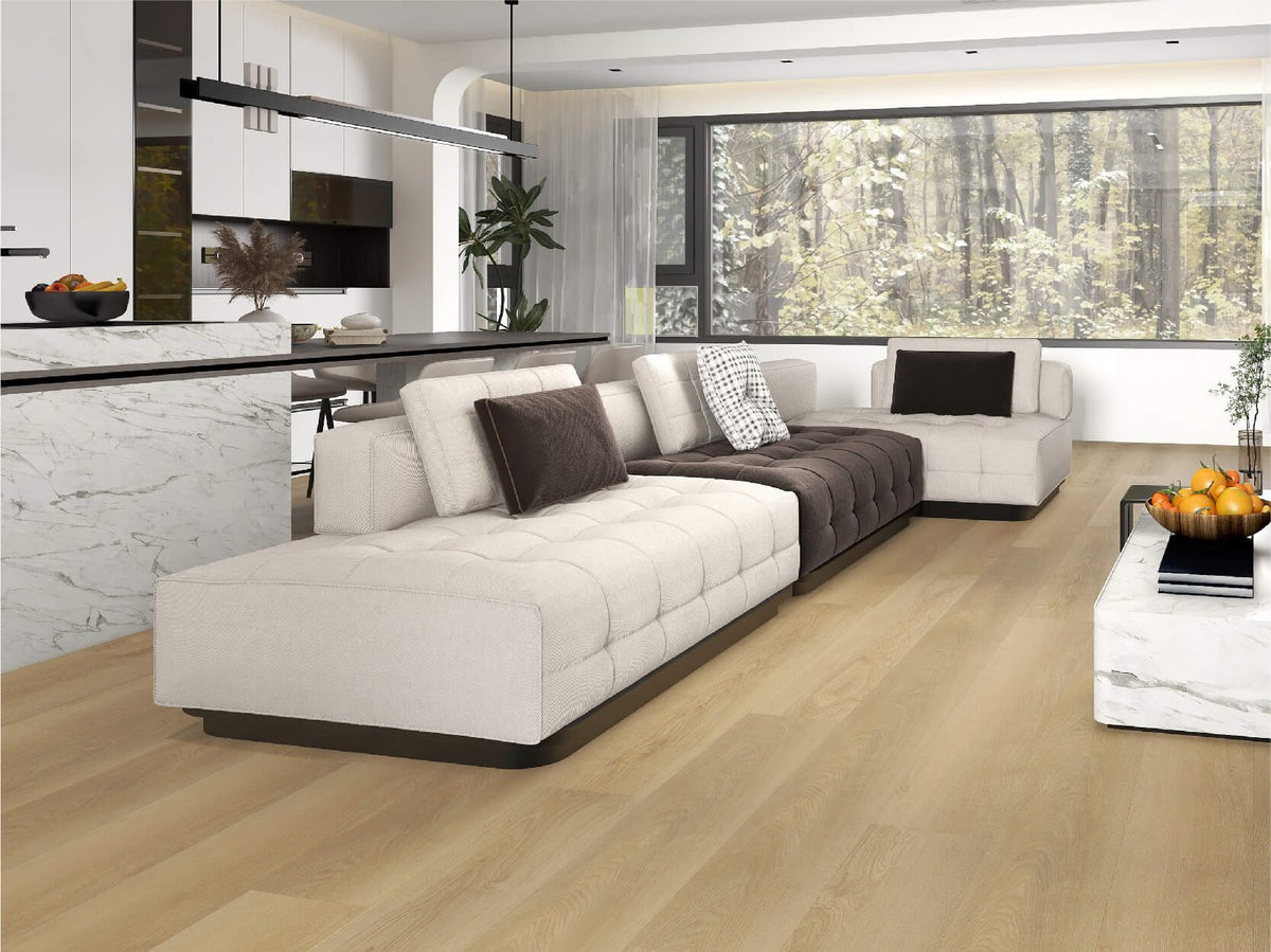 Turku Aspire flooring in a furnished room