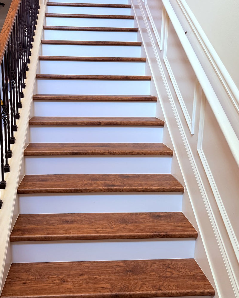 Staircase after refresh, Fairburn, GA