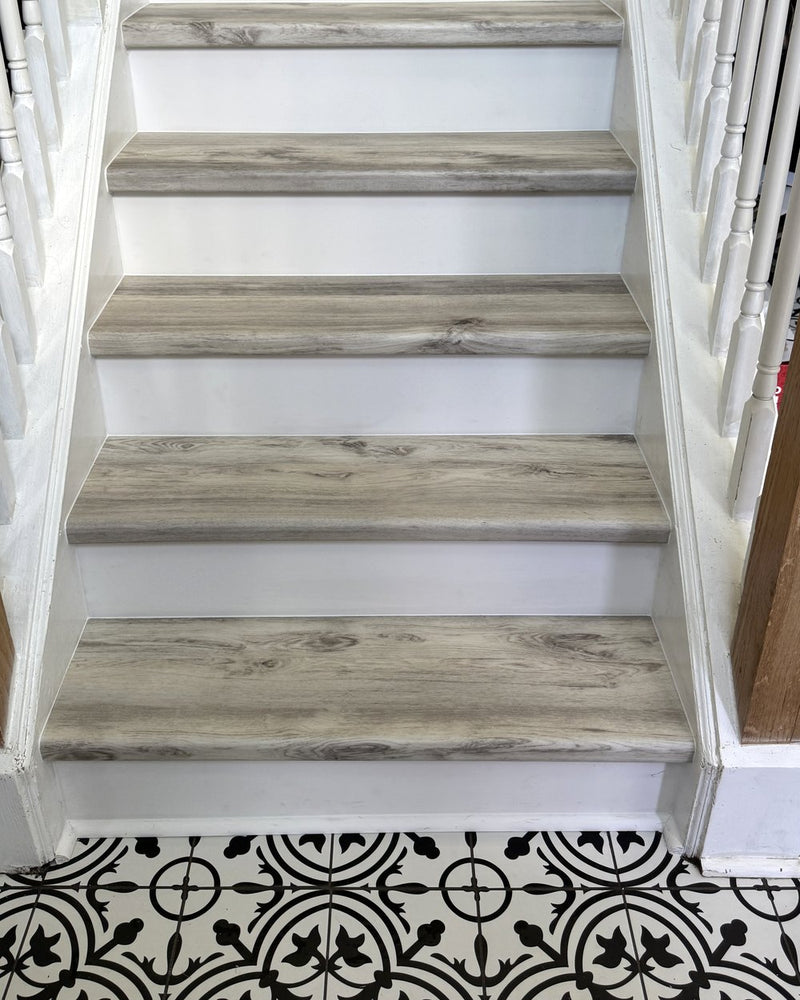 Staircase after refresh, Lawrenceville, GA