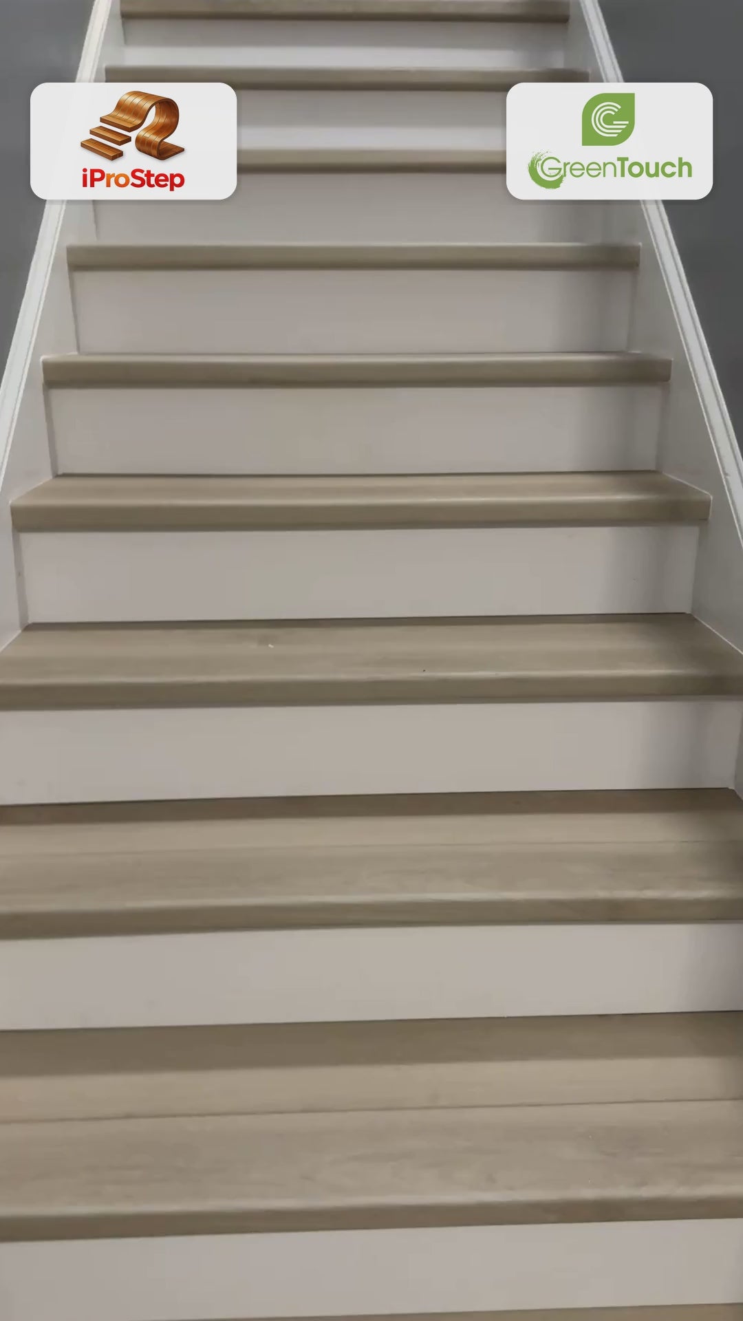 Chelsea Mountain Premium wood-look SPC by GreenTouch, installed stairs and floors video