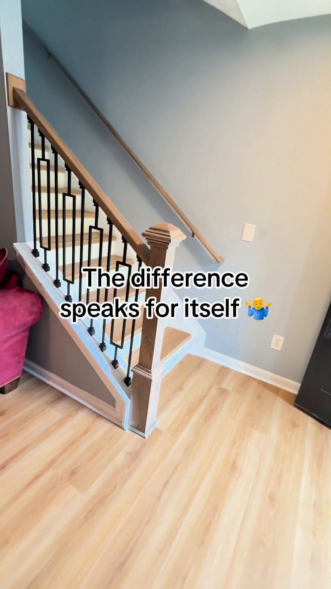 Russet Azura wood-look SPC by Lexi, installed floors and stairs video